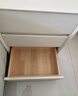 锦汐床头柜实木奶油风收纳柜卧室2025新款床边柜简约轻奢高级感置物柜 【加厚实木】45CM-双抽 实拍图