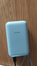 小米（MI）【3C认证】小米充电宝移动电源 10000 自带线双向快充口袋版 电源 灰蓝色可上飞机/火车 年会奖品 实拍图