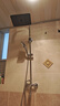 四季沐歌精铜龙头淋浴花洒套装枪灰增压花洒喷头全套手持花洒浴室淋浴器 【电镀款】精铜主体+雨幕顶喷5023 实拍图