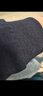 JEEP吉普卫衣男秋冬季宽松长袖T恤男士圆领潮流衣服男装 黑色加绒 4XL 实拍图