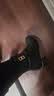 达芙妮高跟鞋女法式粗跟短靴增高显瘦皮靴女4622607023 黑色（加绒） 37 实拍图