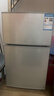 新飞（Frestec）小冰箱 冰箱小型双开门 迷你双门家用宿舍租房冷藏冷冻电冰箱节能省电 42L银【店铺爆款+节能省电】升级款 实拍图