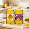 鲁花香飘万家系列葵花仁油3.09L*1+玉米油3.09L*1 实拍图