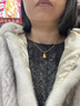 周六福（ZLF）新年礼物      黄金吊坠福袋吊坠女款饰品代代平安 计价 足金 1.87g 实拍图