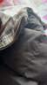 灿图黑色格子拼接羽绒棉服男秋冬季美式cleanfit棉衣保暖立领外套棉袄 黑色 2XL 建议150斤到170斤 实拍图