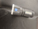 LED强光手电变焦远射超高续航户外多功能探照灯户外应急远射强光手电筒 【四核灯芯】-高亮 实拍图