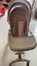 XUM婴儿车婴儿推车0-6岁用折叠可坐可躺带减震遛娃神器双向溜娃车 六重减震|加高防护|全棚 卡其色 实拍图