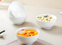 斯凯绨（Sky Top）米饭碗纯白小汤碗骨瓷家用酒店陶瓷餐具套装4.5英寸奥碗4件 实拍图