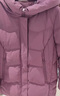坦博尔羽绒服女中长款连帽休闲妈妈款加厚外套510506D 紫罗兰 190  实拍图