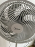 美的（Midea）电风扇 家用七叶立式落地扇宿舍卧室轻音节能摇头桌面小风扇大风力空气循环风扇 SAF30AC  实拍图