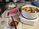 小熊（Bear）电煮锅 分体式电热锅 小电锅 电火锅 电蒸锅 学生宿舍多功能锅 蒸煮煎炒2-3人用 配蒸笼2.5L D25D1 实拍图