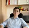 蔡司（ZEISS）镜片近视眼镜框可配度数男士防蓝光半框变色散光进口纯钛专业镜架 【日本进口钛材】中框-黑银 配LASHION1.56防蓝光镜片0~400 实拍图