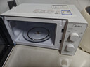 美的（Midea）变频家用微波炉  经典双旋钮 360°转盘加热  智能解冻 五档火力18L容量213B升级款（M13J） 实拍图