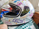 LS2摩托车头盔男女全盔四季赛车防雾3C跑盔卡丁车四季安全帽FF358 哑黑五彩轮盘(赠防雾贴+头套) XL(建议57-58头围） 实拍图