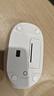 罗技（Logitech）M196 无线蓝牙鼠标 办公鼠标 笔记本商务办公家用 小巧便携 对称手型 珍珠白 实拍图