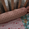 babycare婴儿安抚枕多功能哄睡抱枕侧睡靠背档枕酥梅果12*40CM-0-6个月 实拍图