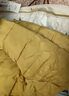 连帽短款棉衣女冬季韩版宽松学院风棉服外套撞色百搭面包服J601 黄色 M （100-115斤） 实拍图