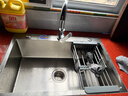 名爵（MEJUE）不锈钢龙头手工加厚水槽洗碗池 大容量单槽洗菜盆  Z-02458 实拍图
