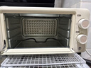 苏泊尔（SUPOR）家用多功能电烤箱 定时控温 10L升级M型加热管二层烤位烤箱  奶油白 OJ10A806 实拍图