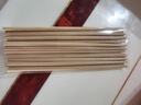 千年恋木筷子天然抗菌竹筷无漆无蜡家用不易发霉餐具 20双装 kz0015 实拍图