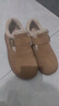 百丽厚底保暖毛毛鞋女2025冬新二层牛皮复古勃肯鞋JD009DM5 棕毛里 39 实拍图