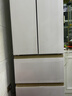 美菱小确杏401升法式多门冰箱小户型家用底部散热60cm宽超薄窄门嵌入风冷无霜BCD-401WFP9CZX国家补贴 实拍图