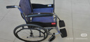 鱼跃(yuwell)轮椅车H051折叠老人轻便旅行手推车钢管免充气胎代步车 实拍图