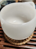 不拙单丽华老师茶杯陶瓷主人杯单杯羊脂玉白瓷功夫茶杯冰种冻玉禅定杯 实拍图