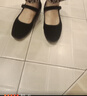 布舍元女平底酒店黑工作服务员饭店宾馆礼仪舞蹈单老北京布鞋2W10 38码 实拍图