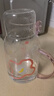 炊大皇家用高硼硅玻璃杯凉水壶冷耐热防爆玻璃茶杯1.63L（柔花粉） 实拍图