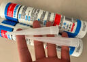三和玻璃胶 密封胶 中性通用硅酮胶 防水抗震 持久密封 门窗密封防水踢脚线填缝封边 EC301 瓷白 270ml 实拍图