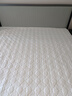 洁丽雅（Grace）A类抗菌夹棉床笠可水洗床罩床垫保护套 奶白1.8米 实拍图