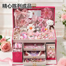欣格儿童首饰盒玩具diy公主发饰发夹礼盒套装女孩生日礼物新年 实拍图