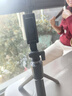 超迷你手机自拍杆蓝牙抖音直播一体式伸缩便携拍照摄影支架三脚架通用 黑色基础款不带灯 实拍图