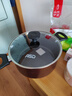 爱仕达（ASD）汤锅晶石不粘煮锅炫彩双耳小奶锅炖汤煮面锅24CM燃气电磁炉通用A7 实拍图