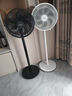 美的（Midea）电风扇家用7叶落地扇摇头电风扇循卧室宿舍轻音风扇台式桌面小型风扇台地两用升级款 黑色丨7叶台地两用 实拍图