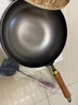 哥思顿章丘大肚锅手工锻打老式炒锅无涂层不粘辅食锅 鱼鳞款28cm 实拍图