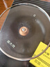 炊大皇铁锅家用无涂层不锈炒锅燃气灶专用炒锅炒菜锅平底锅极铁锅28cm 实拍图