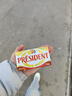 总统（President）法国进口发酵型动物淡味黄油块 200g一块 （淡味）烘焙原料 实拍图