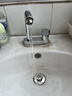 柏温卫浴全铜高脚双孔面盆龙头单把冷热水龙头三孔洗手洗脸盆水龙头 龙头+60cm进水管+大礼包 实拍图
