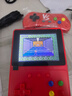 掌上游戏机sup新款连电视俄罗斯方块儿童怀旧大屏FC玛丽双人家用马里奥带手柄玩具迷你掌机童年 红色 【双人款500游戏】4K柔光护眼-手柄-3米AV线 实拍图