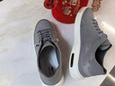 七匹狼男鞋夏季帆布鞋男透气布鞋薄款防臭软底运动板鞋一脚蹬懒人休闲鞋 灰色9446 【透气防臭】 42 皮鞋码 实拍图