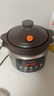 苏泊尔（SUPOR）【紫砂内胆】电炖锅电砂锅煲汤锅3L家用多功能炖汤锅微压快炖煲汤专用锅可预约3-4人 DG30YC875 实拍图
