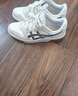亚瑟士ASICS运动休闲鞋男女同款板鞋复古时尚运动鞋COURT MZ 2.0 白色/米色/碳灰色 41.5 实拍图