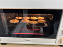美的（Midea）家用多功能烘焙专用电烤箱32L 3D热风循环 搪瓷内胆 双层门保护电烤箱T3-L324D三代 实拍图