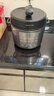 九阳电压力锅0涂层6L升大容量家用高压锅电饭煲双胆压力煲智能炖肉汤多功能预约2-10人用叠胆易收纳 【0涂层钢釜+铜匠厚釜】60C95- 6L 实拍图