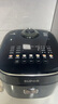 苏泊尔（SUPOR）电饭煲电饭锅5L家用5-8-10人蓝钻球釜22分钟柴火饭杂粮饭煲仔饭蛋糕微压多功能智能预约煮粥防溢锅 旋风小快 球釜 5L 实拍图