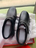 意尔康妈妈鞋棉鞋平底中老年保暖奶奶老人冬鞋女 14550W 黑色 39 实拍图