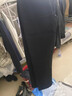 真维斯（Jeanswest）休闲裤男春夏秋季薄款2026新款宽松直筒商务舒适棉弹百搭裤子男 黑色 32 码(2尺5) 实拍图