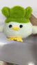 武汉文创蒜鸟发声玩偶纪念品鄂人和平鸟钥匙扣毛绒玩具公仔挂件 白色武汉蒜鸟【1个装】 武汉蒜鸟背包挂件桌面摆件 实拍图